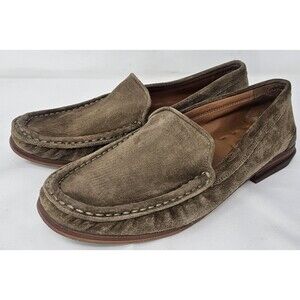Sarto Franco Sarto Gina Loafers Womens 6M Tan Suede Moc Toe Slip On Shoes